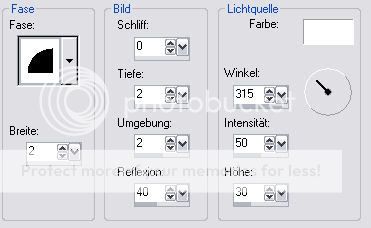 Innenfase Einstellung