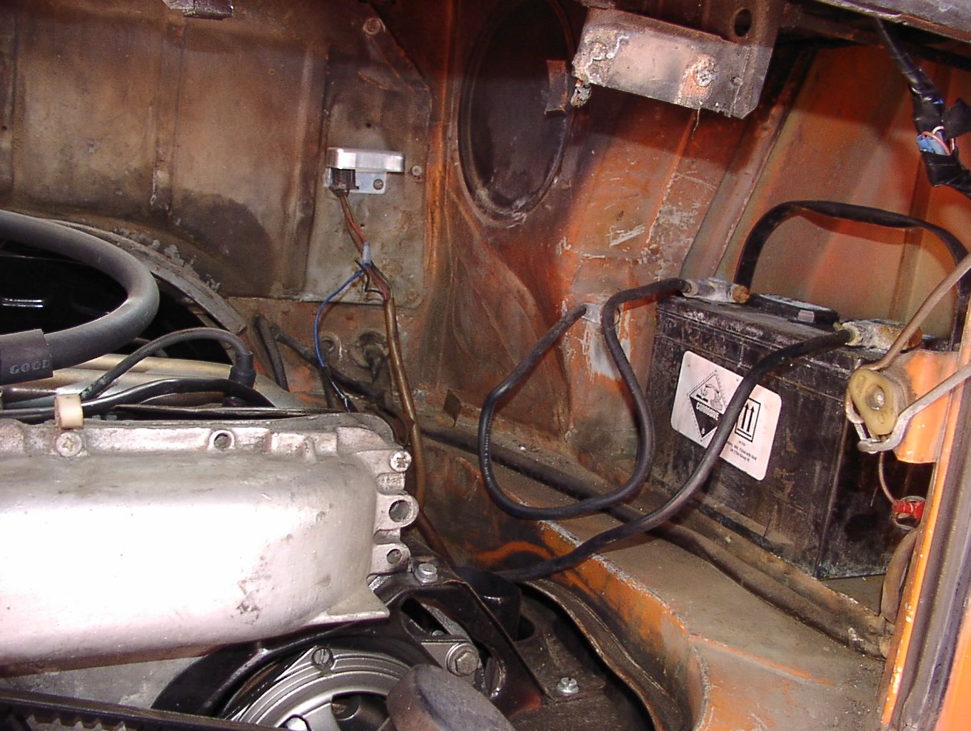 Bay Window Bus View topic Routing fuel and