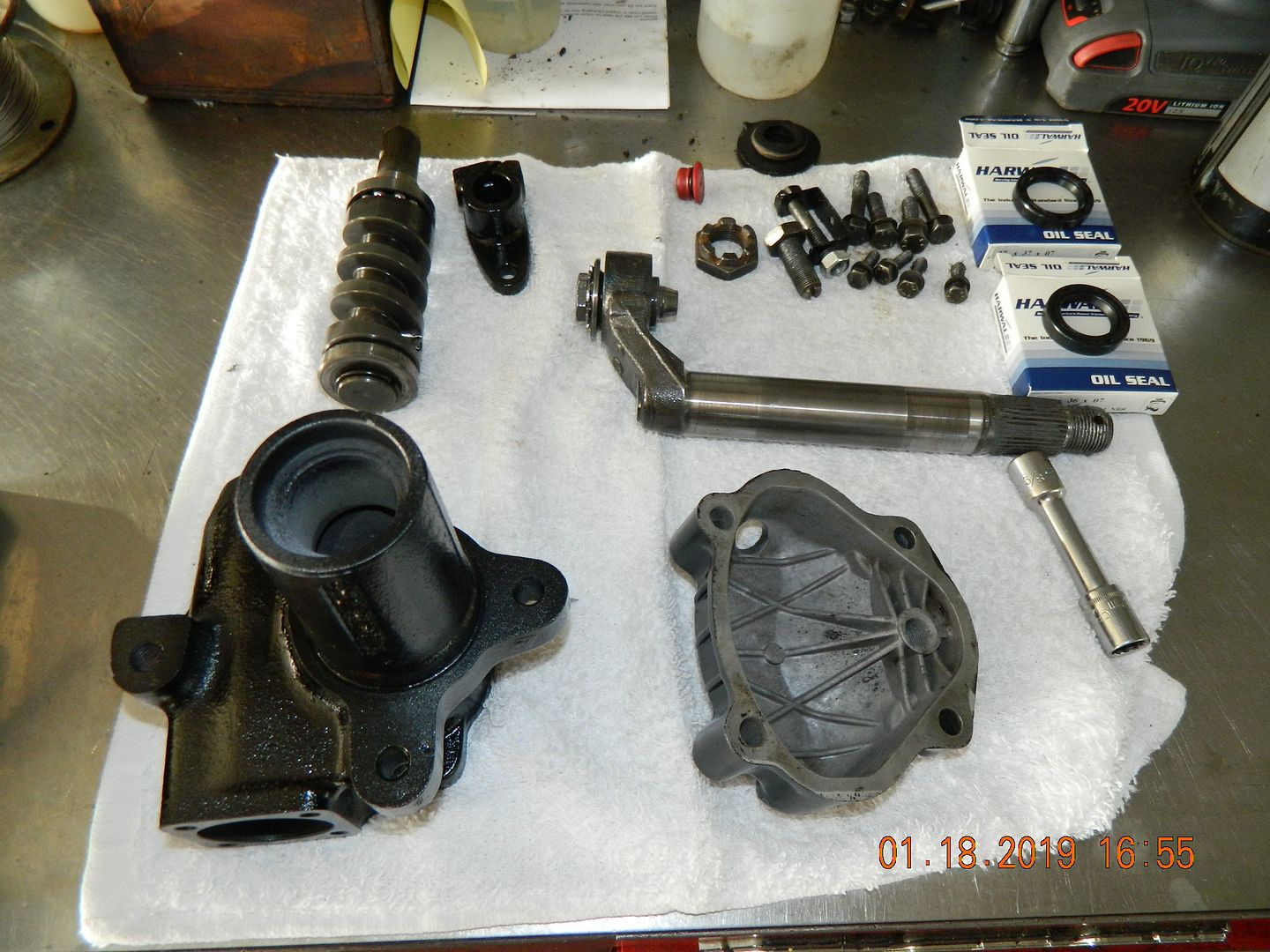 Bay Window Bus View topic Steering Box clunk