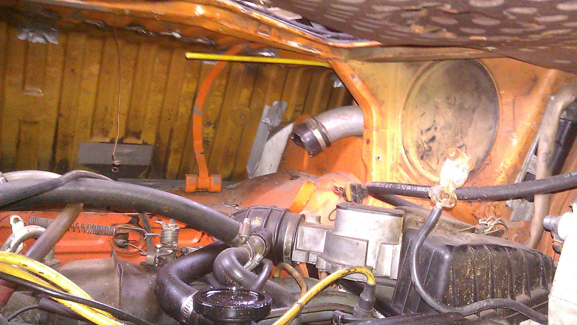 Fiberglass Buggy Gas Tank Filler Neck Bolt In Place Of Stock Sending Unit