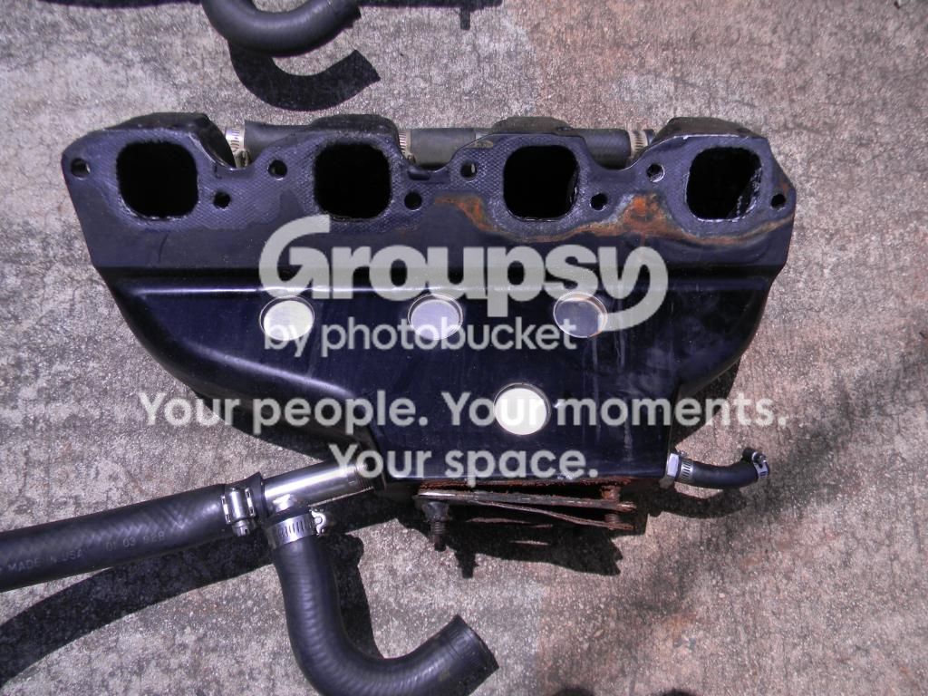 502 Mercury/GIL exhaust manifolds